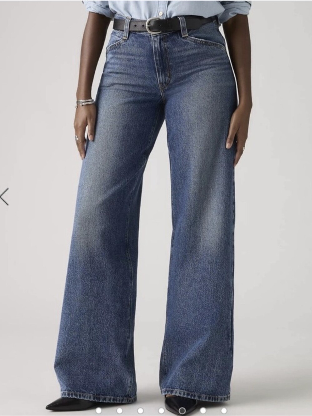 Levi's '94 Baggy Wide Leg 100% Cotton Jeans(29) - Picture 5 of 10